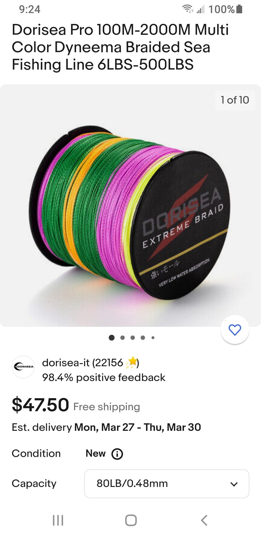 Spectra Braided Fishing Line Options