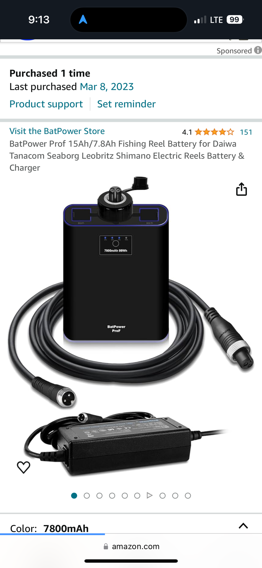 Electric Reel Batteries
